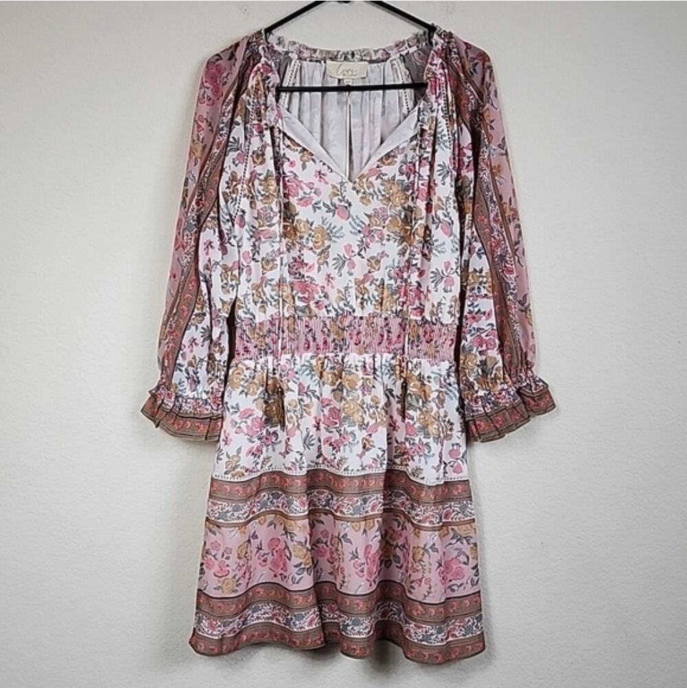 NWT $325 Anthropologie Love The Label Boho Mini Dress